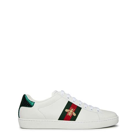 gucci ace bee trainers womens|Gucci ace bee embroidered.